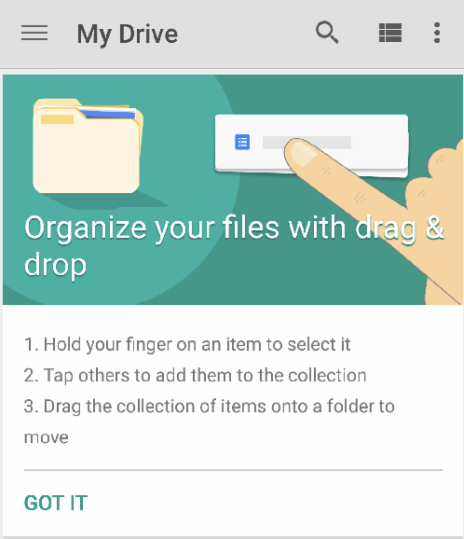 Google Drive Android App