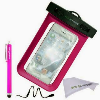 Waterproof Case with IPX8 Certificate for iPhone 5, 5G, 4, 4S, 3G, 3GS / Samsung Galaxy S4, S4 Active, S4 Mini, S3, S3 Mini, S2 (NOT suitable for Note 2 or 3) / iPod Touch 3, 4, 5 / HTC ONE X, ONE S Z520E, Windows Phone 8X (AT&T, T-Mobile, Verizon) / Blackberry Q10, Z10, Bold Touch 9900, Touch 9930 ...
