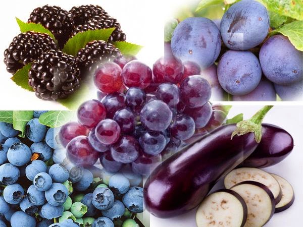 Фиолетовые продукты. Цвет и польза здоровых продуктов питания