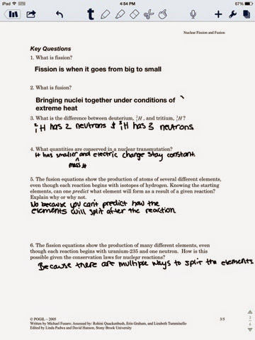 Brooke #39 s Blog: Nuclear Fission and Fusion worksheet Brooke #39 s Blog: Nuclear Fission and Fusion worksheet