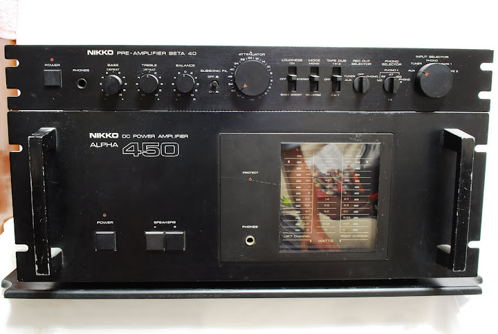 Nikko Alpha 450 stereo power amplifier (Used) DSC_0010