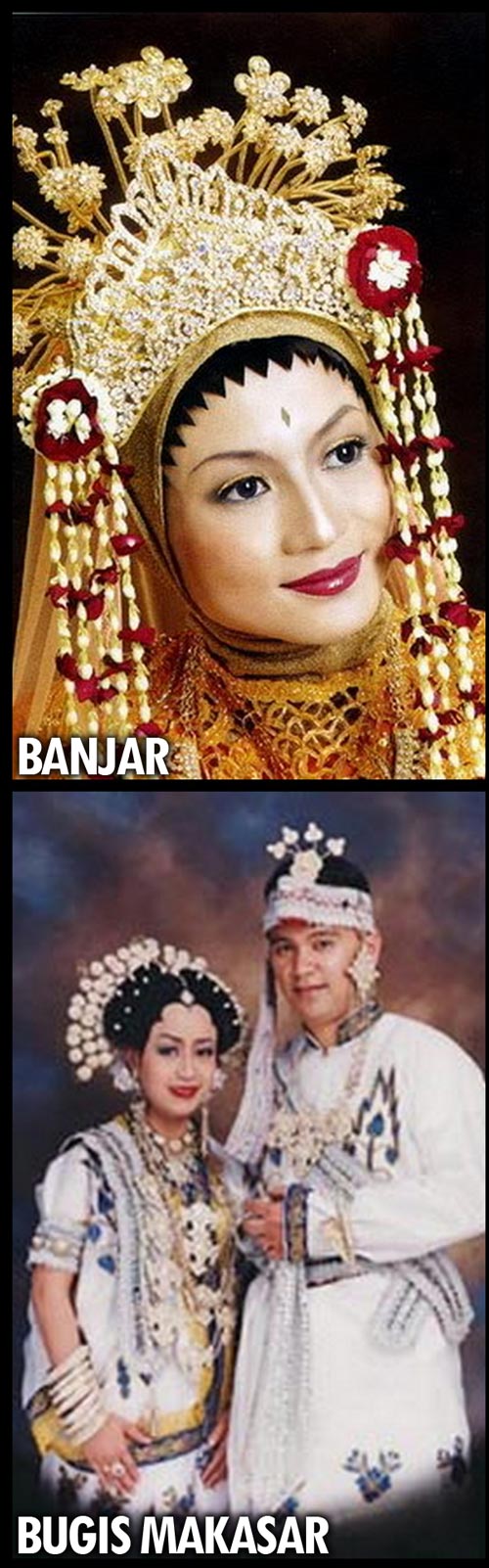 Pakaian Perkahwinan Tradisional Melayu Melayu Indonesia 8 Gambar
