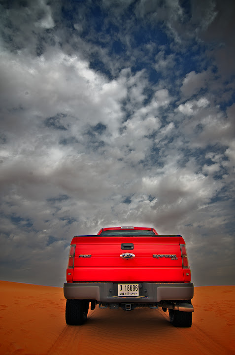 Ford Raptor in Al Wagan