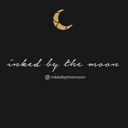 inked by the moon? logo