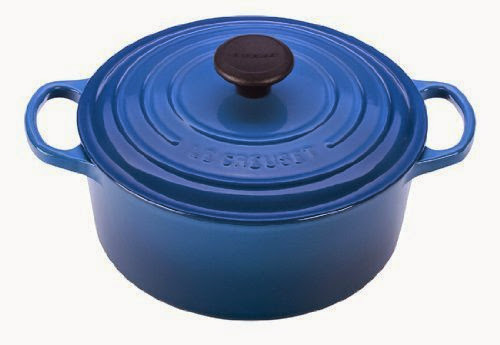  Le Creuset Signature Enameled Cast-Iron 2-Quart Round French Oven, Marseille