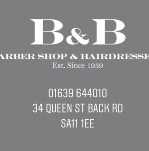 B & B Hairdressers logo