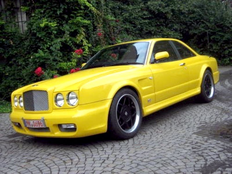 Yellow Bentley Continental T Personal Commission