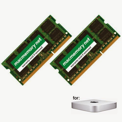  MacMemory Net 8GB DDR3-1600 PC3-12800 DDR3 1600Mhz SO-DIMM Kit for Apple Mac Mini Fall 2012 (2x 4GB)