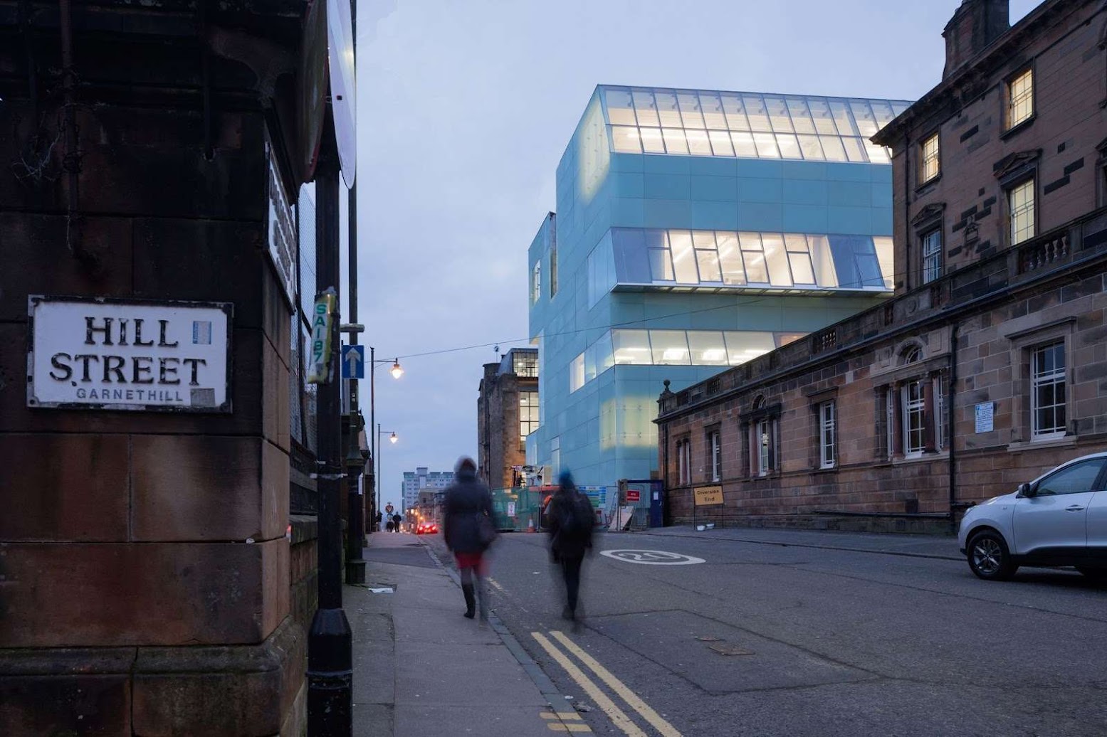 Glasgow, Città di Glasgow, Regno Unito: [REID BUILDING BY STEVEN HOLL ARCHITECTS]