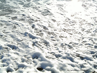Fotografie "Mare d'inverno ad Albenga" (Savona) Italy - Gennaio 2011 -