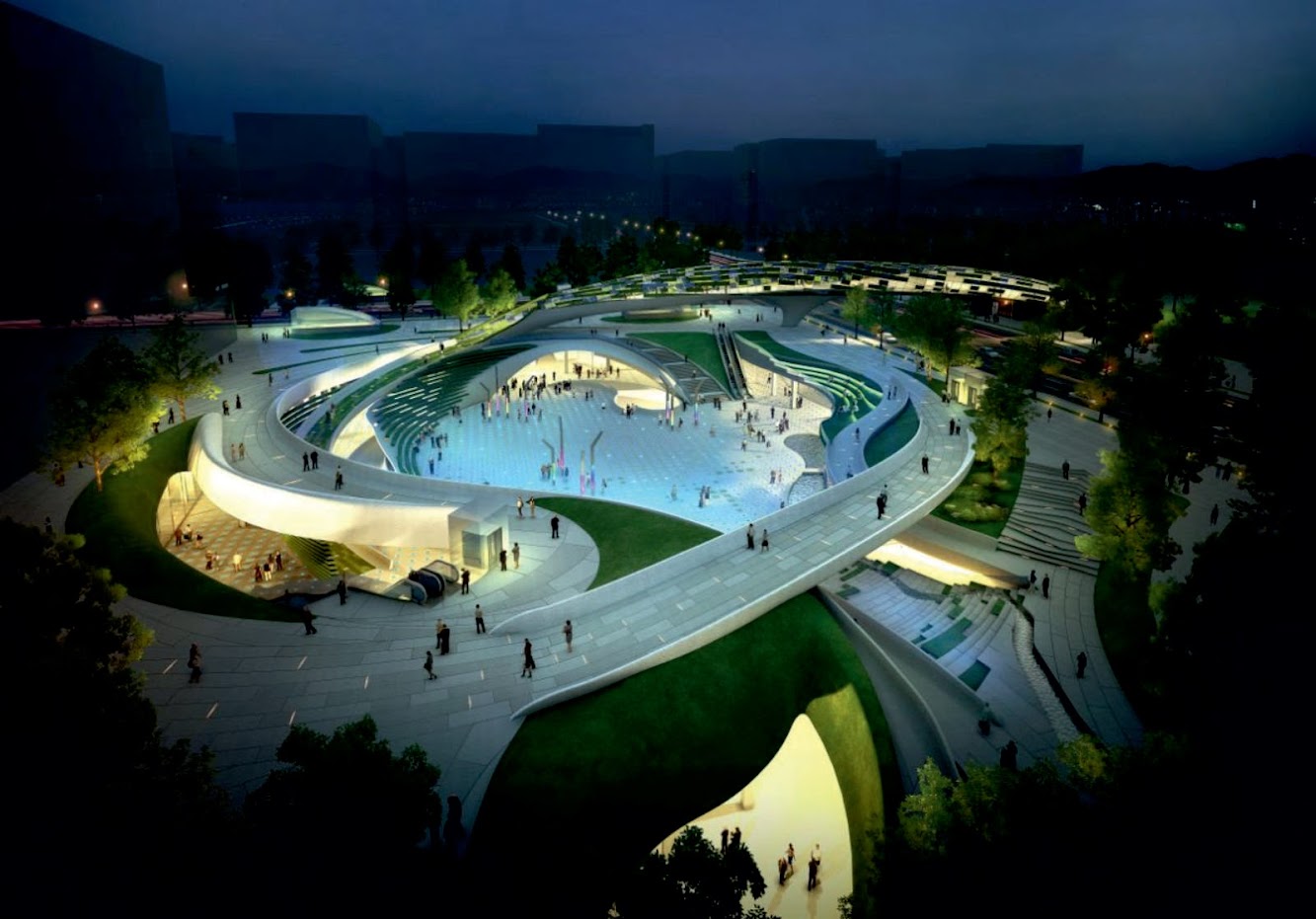 Wooridongin Architects Wins Magok Central Squares Competition