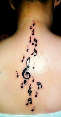 Music Note Tattoos