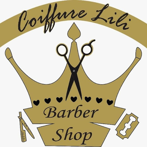 Coiffure et barbiere lili logo