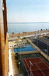 vista desde la terraza a la mar Alquiler de piso con piscina y terraza en Benicasim (Benicàssim), Apartamentos JAMAIKA - Primera linea playa Heliopolis