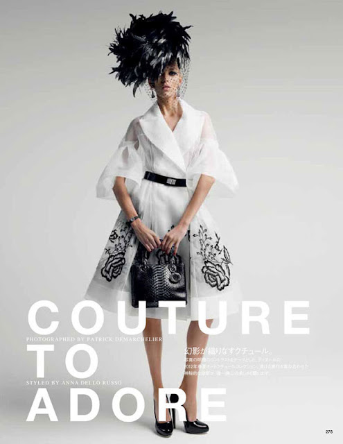 Anja Rubik - Vogue Japan - May 2012