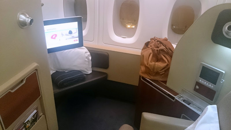 DSC 4605 - REVIEW - Qantas: First Class - London to Dubai (A380)