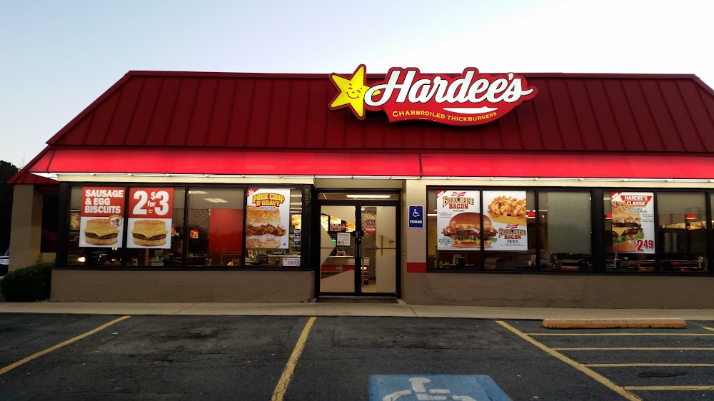 Hardee's, Easley, Pickens County, South Carolina, Amerika Serikat.