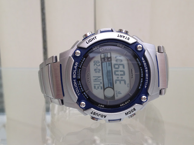 casio men's sports tide and moon graph watch