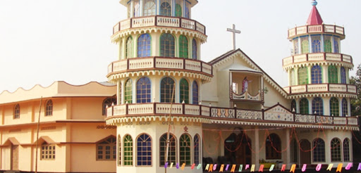 St. Francis Xavier Cathedral, VIP Rd, Durjaynagar, Agartala, Tripura 799009, India, Religious_Institution, state TR