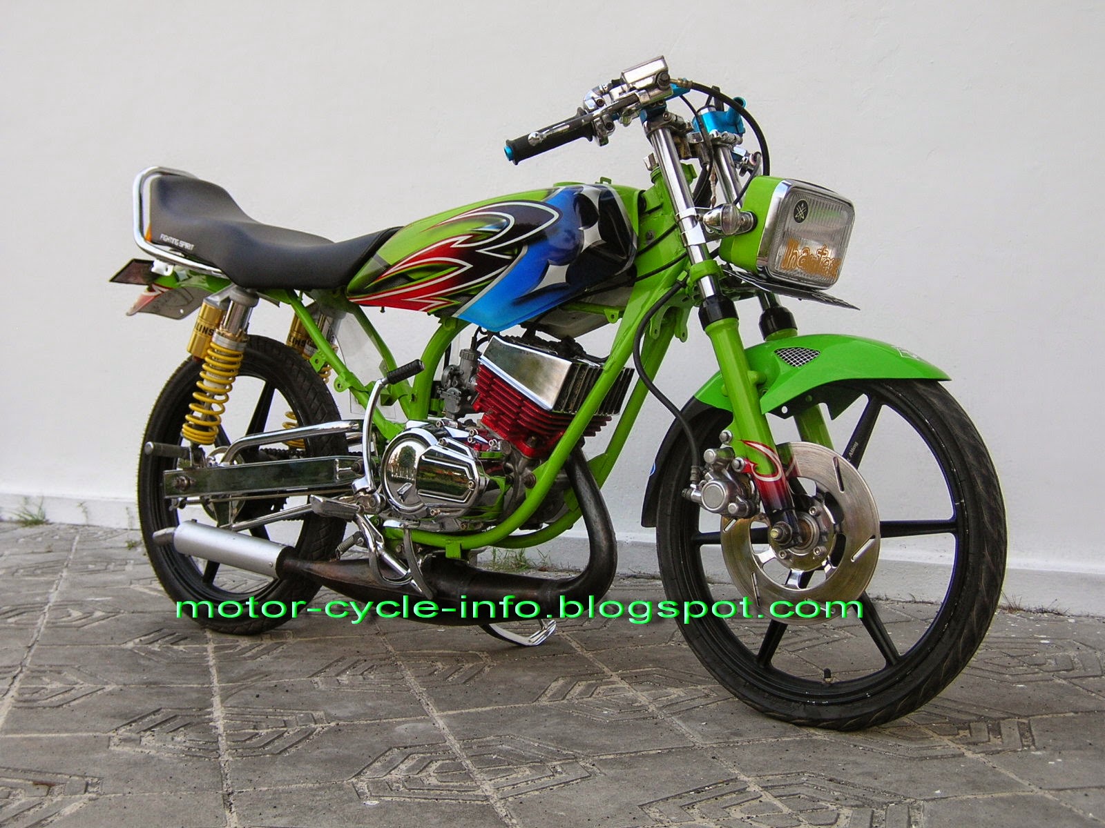 Modifikasi Kawasaki D Tracker Supermoto Thecitycyclist