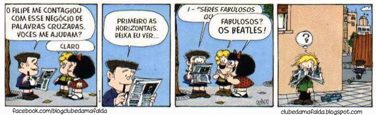 Clube da Mafalda:  Tirinha 630 