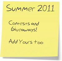 Summer Giveaways And Contests For 2011