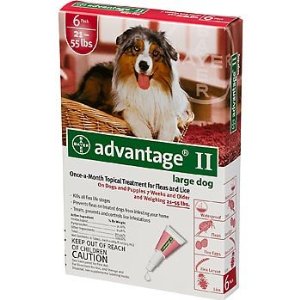  Bayer Advantage II Flea Control for Dogs