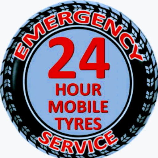Mobile tyres 24 hour puncture repair logo