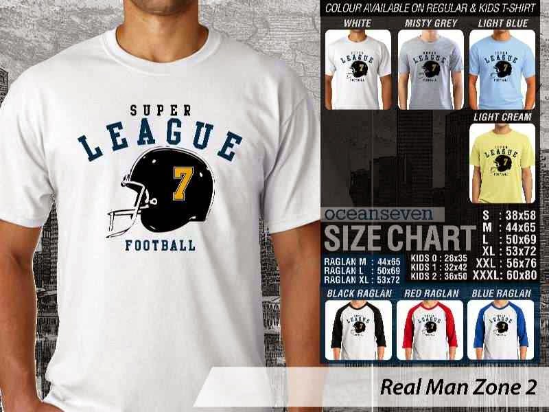 Kaos Desain Real Man Zone 2 League