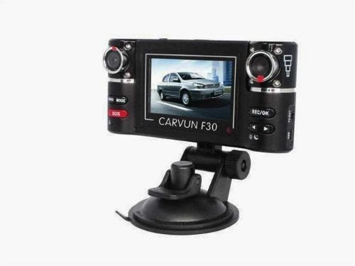  HD Dual Lens Car Camera Vehicle DVR Dash Cam Video Recorder Night Vision F30