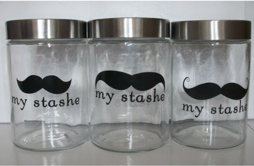  MY STASHE 42 OZ ROUND SET OF 3 ASST CANISTERS