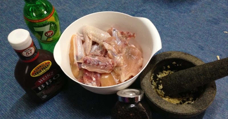 Masak-Masak's Kitchen: Resepi Marinate Ayam Bbq Simple 
