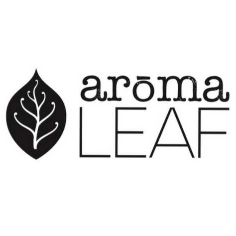 arōmaLEAF | Eco + Essential Oils logo