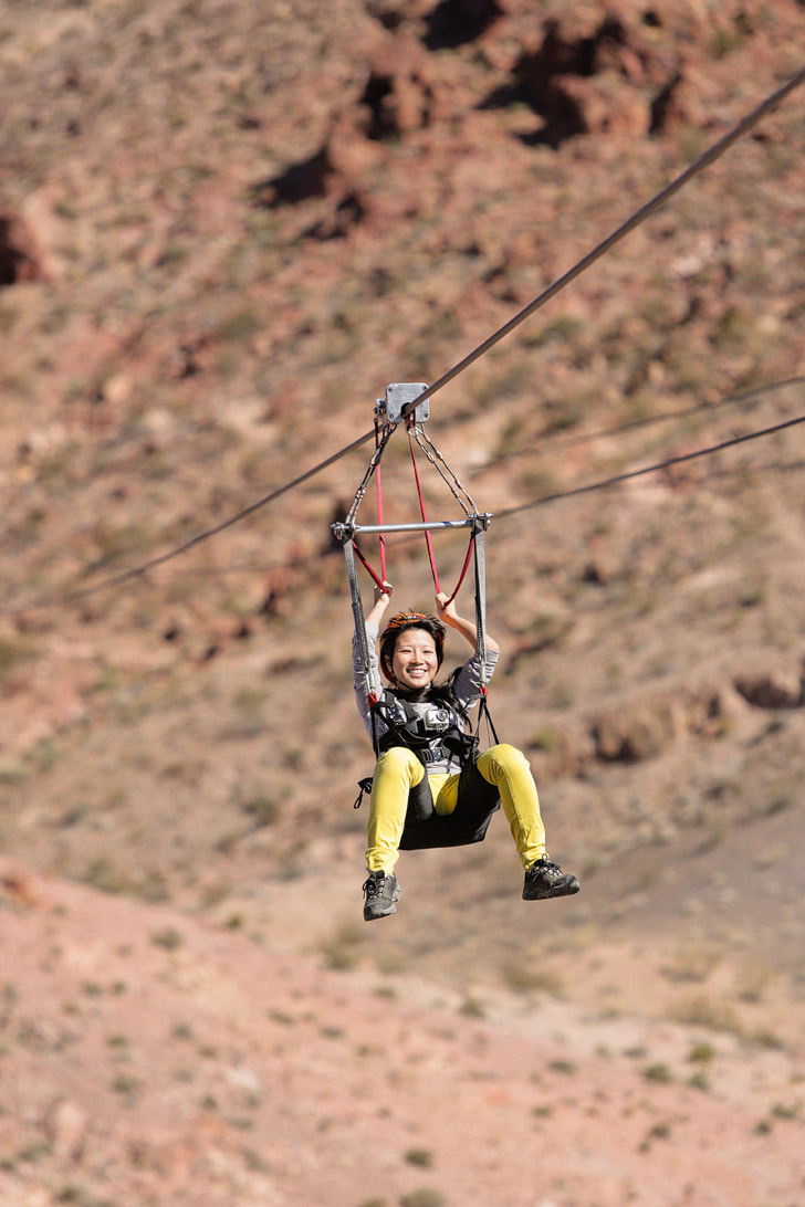 Las Vegas Zipline // What to do in Las Vegas.