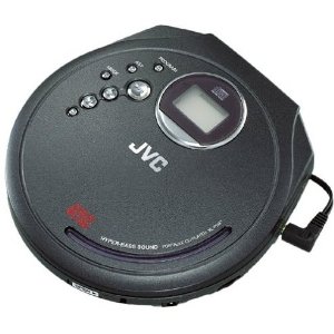  JVC XL-PG37 Personal Portable Walkman CD Player with 45 Seconds of Anti-Shock Protection
