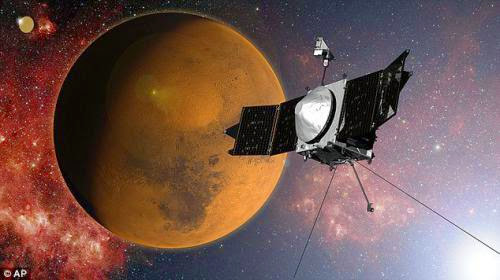 Nasas Maven Explorer Arrives At Mars After Year Long 442 Million Mile Journey