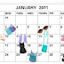 January HB Calendar
