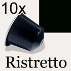PACK OF 10 NESPRESSO RISTRETTO COFFEE CAPSULES