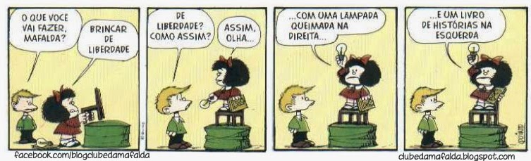 Clube da Mafalda:  Tirinha 710 
