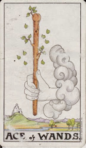 1 Ace Of Wands I
