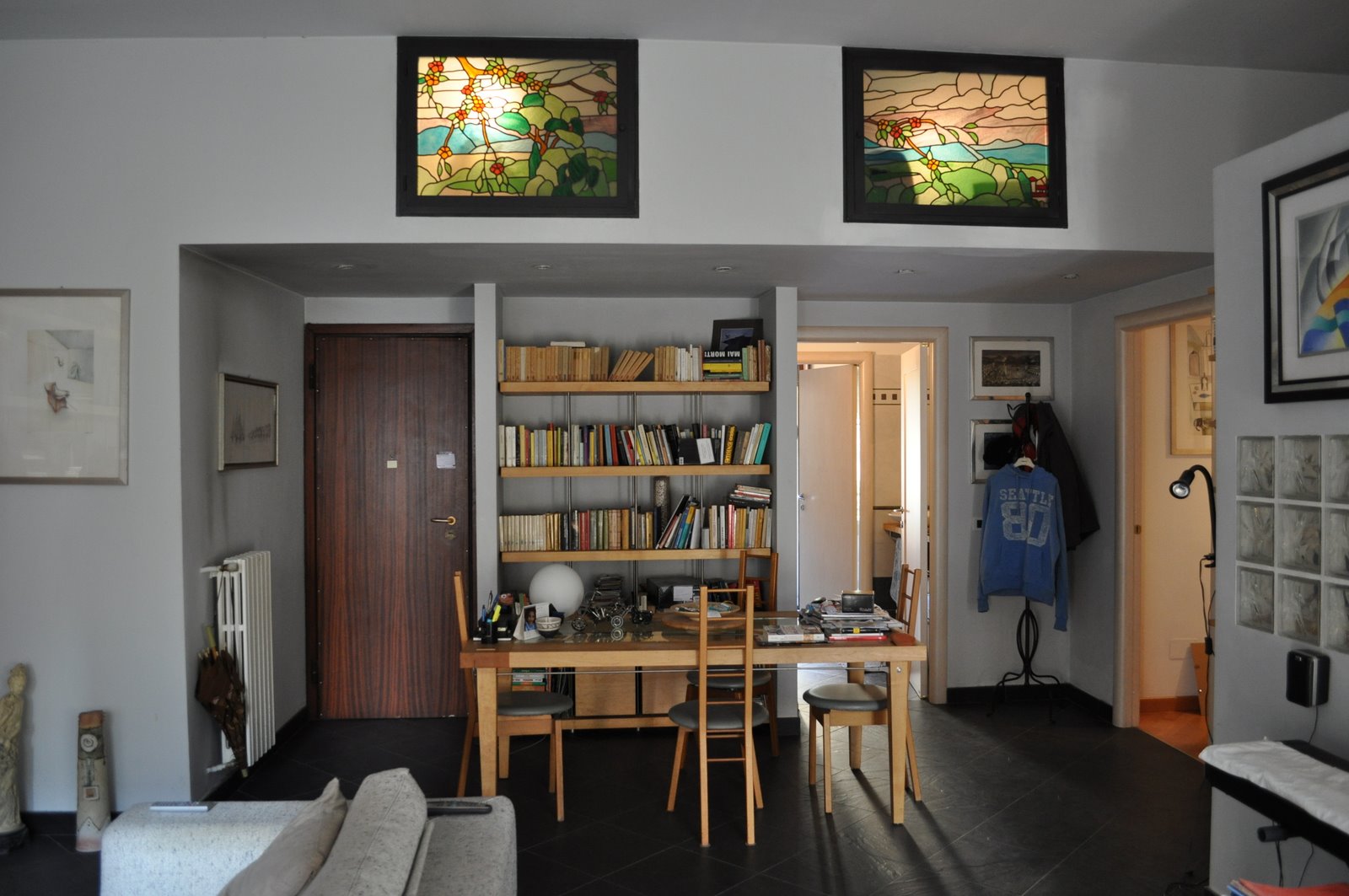 Il salone open space e la cucina appartamento in vendita 88mq ... Arredare un soggiorno cucina di 20 mq
