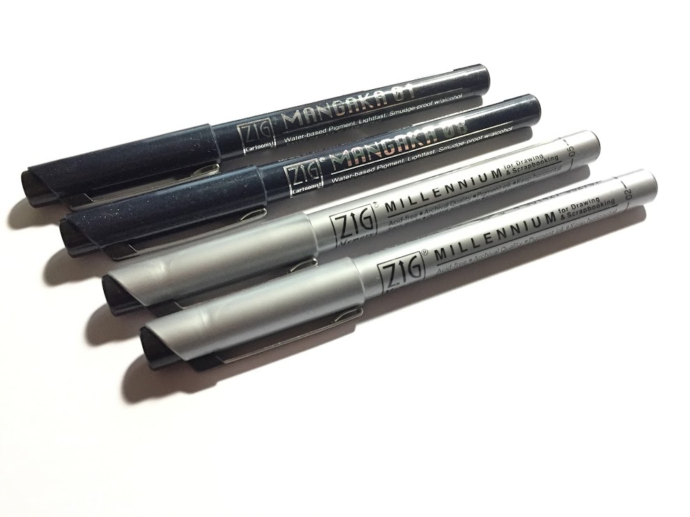 White Pen & Marker Comparison (2017 update) – K Werner Design Blog