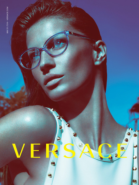 Versace, campaña primavera verano 2012
