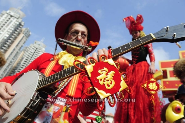Shenzhen Happy Vally Chinese New Year Festival 2012