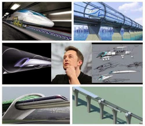 The Hyperloop Solar Powered Rapid Transportation