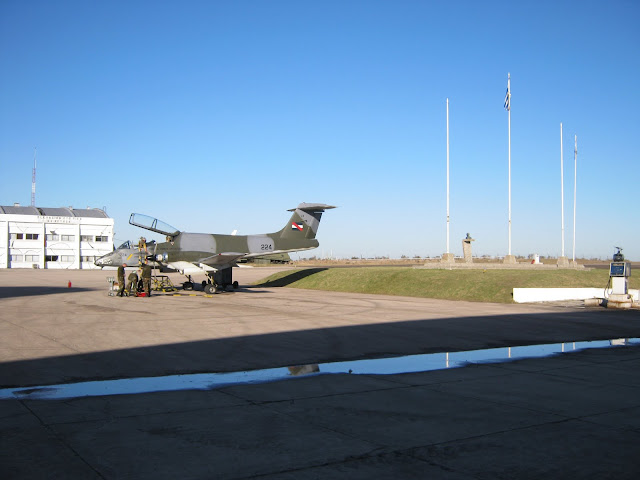 Las Fuerzas Aéreas de Argentina y Uruguay inician las maniobras Río  IMG_0818
