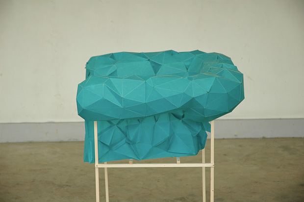 Polygon Armchair by Christian Fiebig