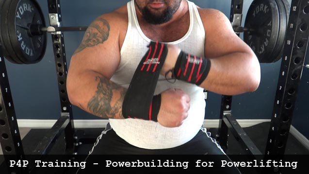 P4P Training - Powerbuilding for Powerlifting Powerlifting Bench Pressing