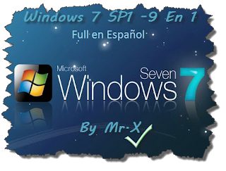  Windows 7 SP1 Rev.2 (Media Refresh) (9 en 1) (Preactivado Esp) (UL) Windows7quest