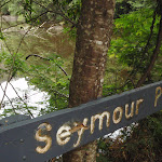 Sign at Seymour Pond (226597)